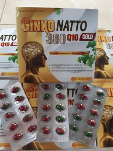 Tác dụng phụ của thuốc Ginkgo Natto 360 Q10 Gold