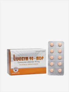 Lysozym 90 - Điều trị nhiễm trùng, dị ứng, chống viêm và làm giảm phù nề