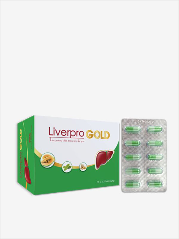 LivePro Gold - Bổ Gan, Thanh Nhiệt, Giải Độc
