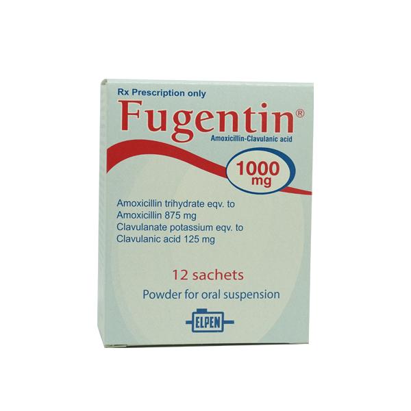 Fugentin 1000mg - Điều trị Nhiễm khuẩn hô hấp trên