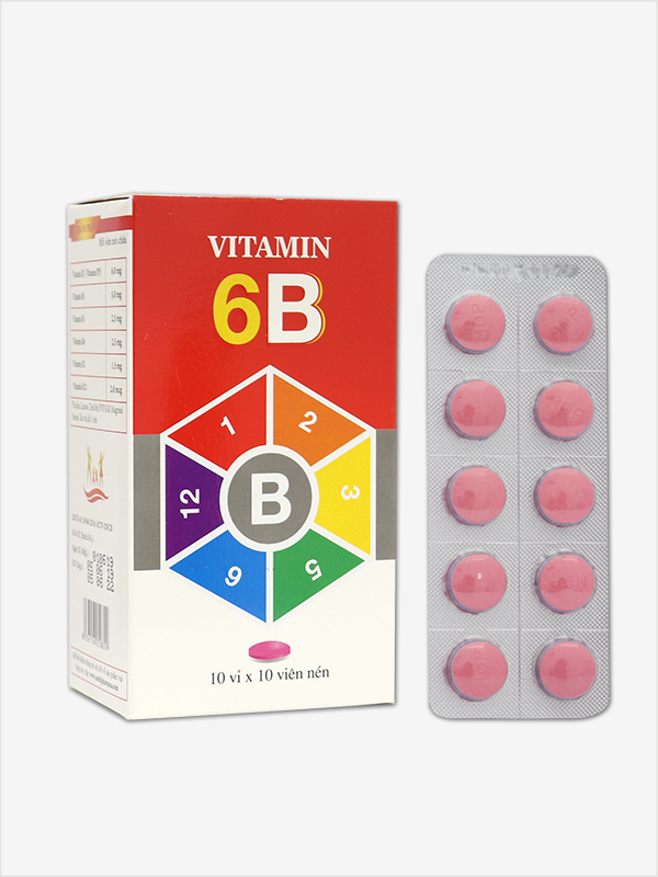 Vitamin 6B - Bổ sung khoáng chất và vitamin, tăng sức đề kháng