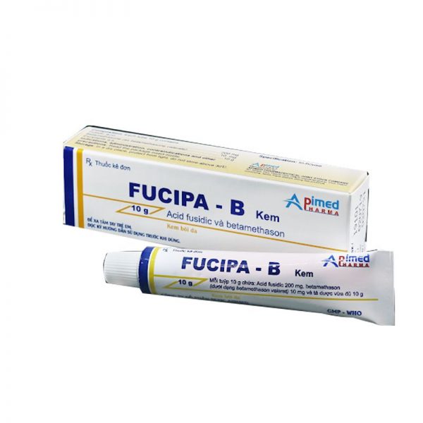 FUCIPA B - Điều trị viêm da nhiễm khuẩn
