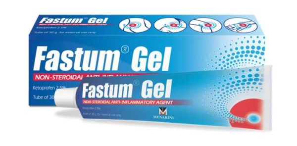 Fastum gel - giảm các triệu chứng đau, sưng và cứng ở các bệnh như viêm khớp,viêm xương