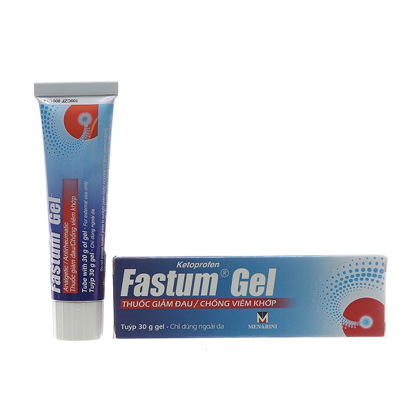 Fastum gel - giảm các triệu chứng đau, sưng và cứng ở các bệnh như viêm khớp,viêm xương