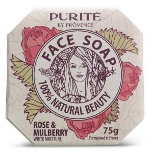 Face Soap Rose 75g - Làm sạch da, cung cấp độ ẩm và dưỡng da trắng sáng, mịn màng