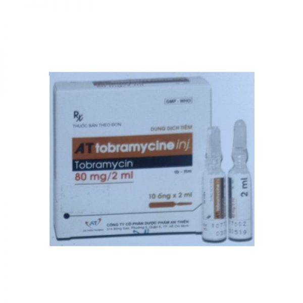 A.T Tobramycine - Điều trị nhiễm khuẩn