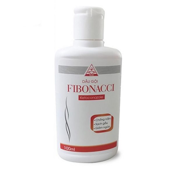Fibonacci Shampoo 100ml - Ngăn ngừa nấm toàn thân, lang ben, làm sạch gàu
