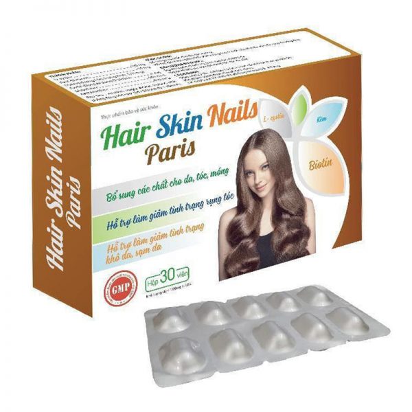 Hair Skin Nails Paris – Bổ sung dưỡng chất cho tóc da móng