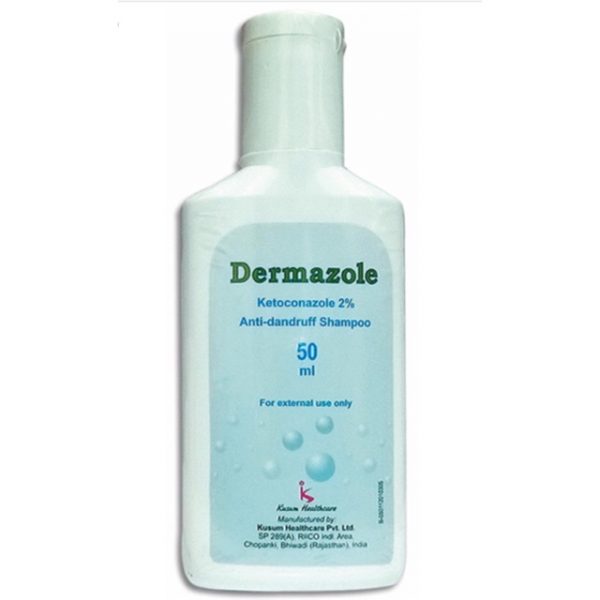 Dầu gội Dermazole 50ml - Chữa bệnh nấm tóc và da đầu