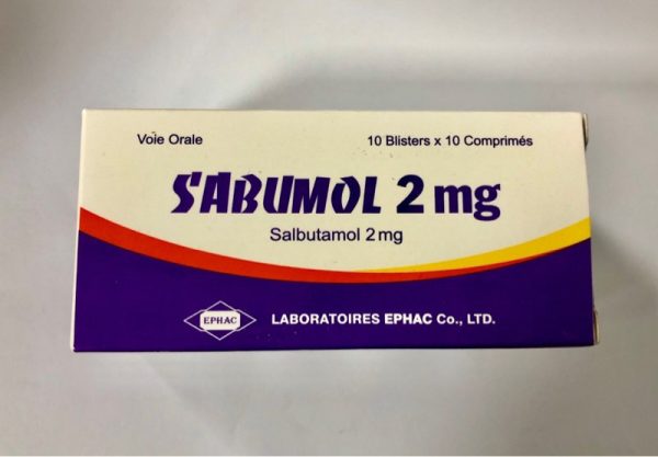 Sabumol 2mg - Trị Hen Suyễn