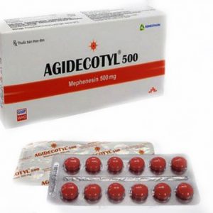 Quy cách đóng gói Thuốc Agidecotyl 500mg 