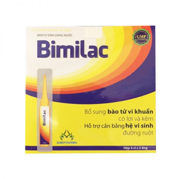 Bimilac Hộp 20 Ống - Men Vi Sinh Đường Ruột Bimilac là gì?