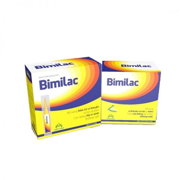 Bimilac-53 Tác dụng phụ của Bimilac