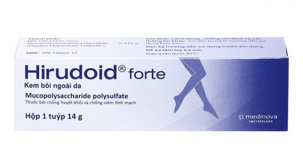 Giới thiệu về Hirudoid forte 14g Giới thiệu về Hirudoid forte 14g