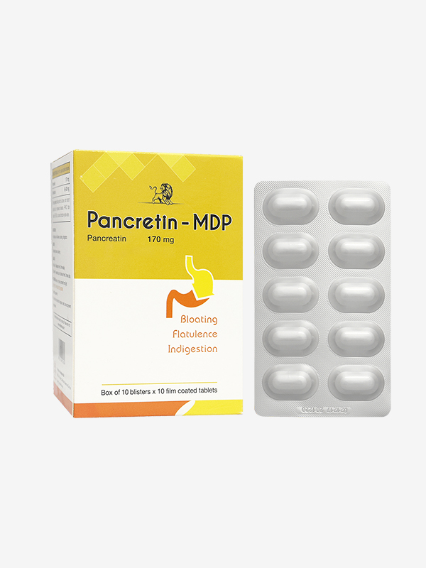 Quy cách đóng gói Pancretin - MDP Quy cách đóng gói Pancretin - MDP
