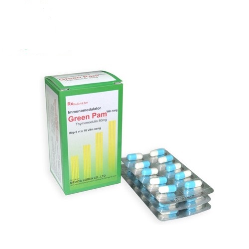 Thuốc Green pam Capsule - Hỗ trợ tăng cường miễn dịch