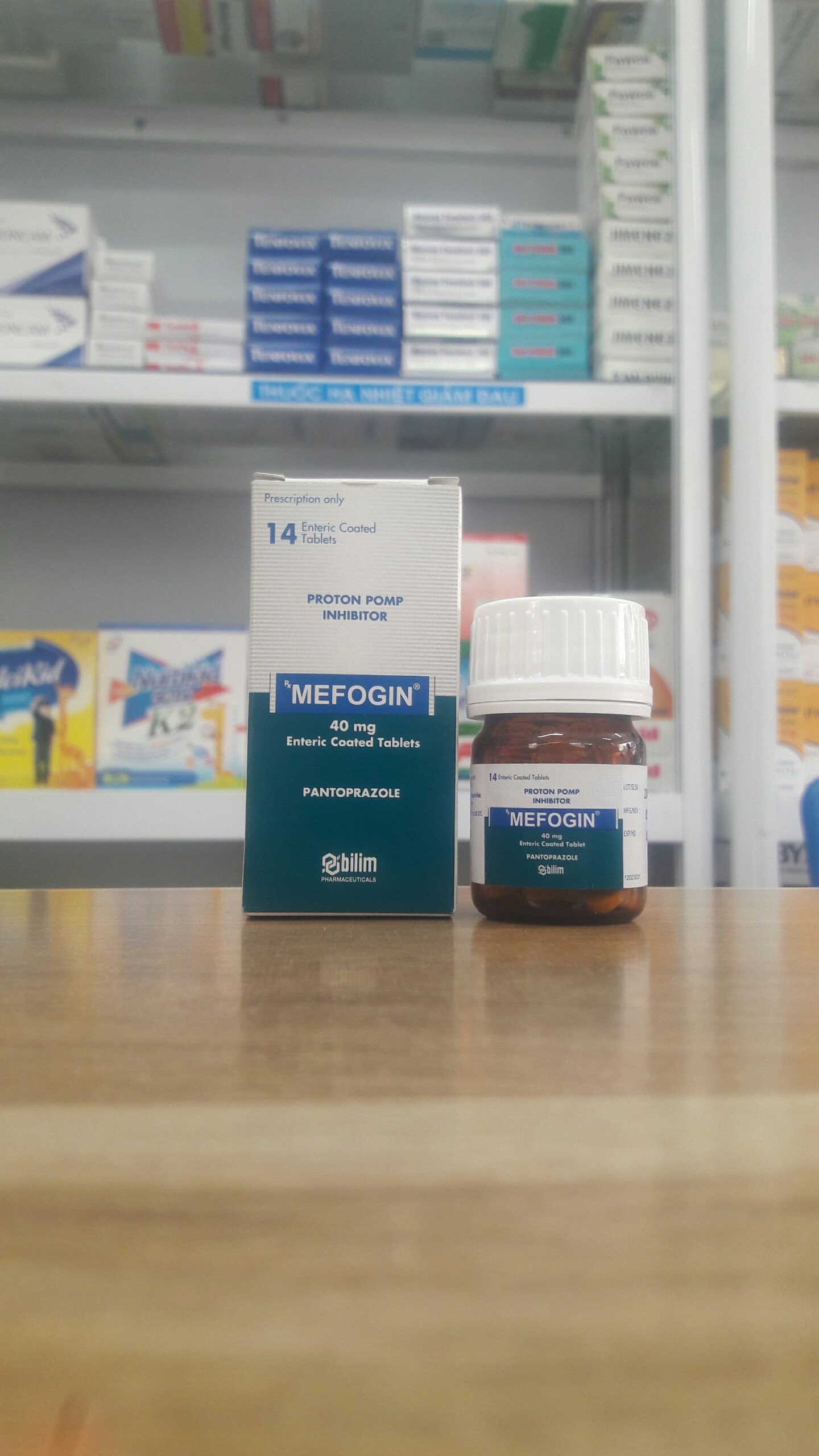 mefogin hộp 1 lọ 14 viên 