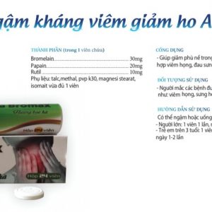 Quy cách đóng gói Thuốc Alpha Bromax hộp 24 viên