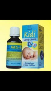 Tác dụng phụ của thuốc Kidi Liquid Drops D3+K 