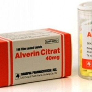 Thuốc Alverin citrat 40mg - Chống co thắt cơ trơn