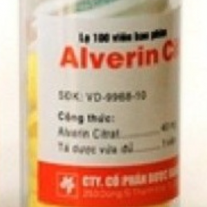 Quy cách đóng gói Thuốc Alverin citrat 40mg