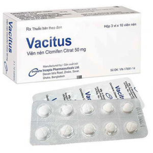 Quy cách đóng gói Thuốc VACITUS 50MG 