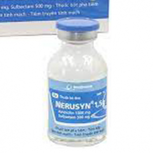 Quy cách đóng gói Nerusyn hộp 10 lọ 1,5g