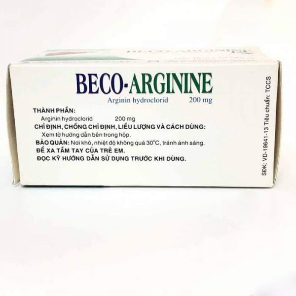 Thuốc Beco-arginine là thuốc gì ? Thuốc Beco-arginine là thuốc gì ?