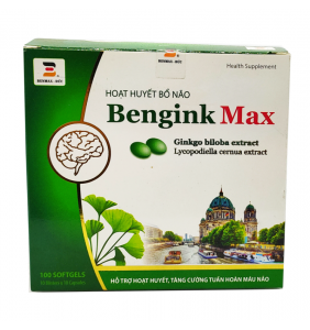 Thuốc Bengink Max Hộp 100 Viên là thuốc gì ?