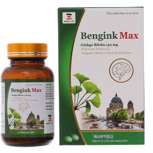 Quy cách đóng gói Thuốc Bengink Max Hộp 100 Viên