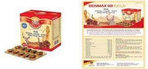 Quy cách đóng gói Thuốc Benmax 9B Gold
