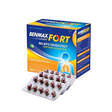 Quy cách đóng gói Thuốc Benmax Fort Hộp 100 Viên