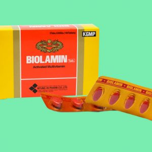 Quy cách đóng gói Thuốc Biolamin Tab