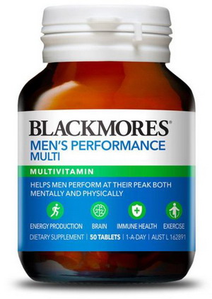 Quy cách đóng gói Blackmores Mens Performance Multi Quy cách đóng gói Blackmores Mens Performance Multi