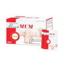 Quy cách đóng gói Thuốc Breast Mum Hộp 30 Gói