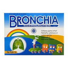 Thuốc Bronchia hộp 20 gói là thuốc gì ?