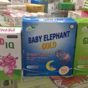Baby Elephant Gold