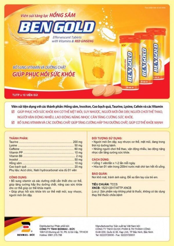 Ben-Gold-Tuyp-10-Vien Cách bảo quản thuốc Ben Gold