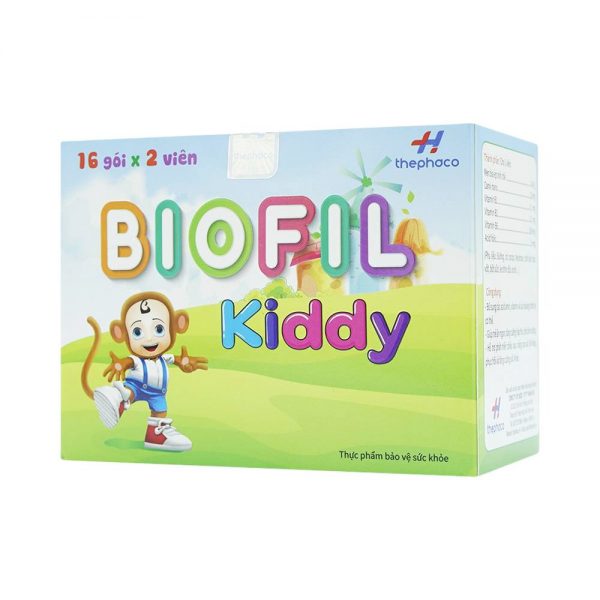 Biofil kiddy – bổ sung các vitamin cho trẻ – 16 gói