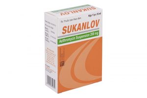 Bột pha hỗn dịch kháng sinh Sukanlov 200mg chai 15ml