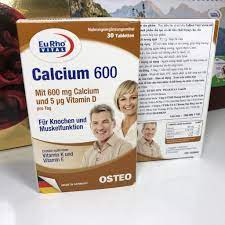Quy cách đóng gói Calcium 600