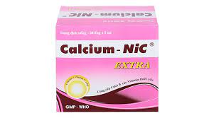 Thuốc Calcium Nic Extra Hộp 20 ống là thuốc gì ?