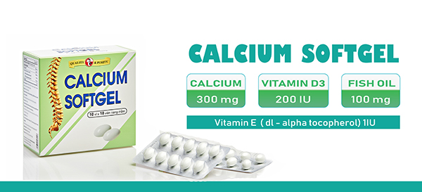 Thuốc Calcium Softgel là thuốc gì ?