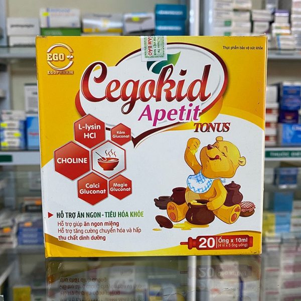 Quy cách đóng gói Cegokid Apetit Tonus Quy cách đóng gói Cegokid Apetit Tonus