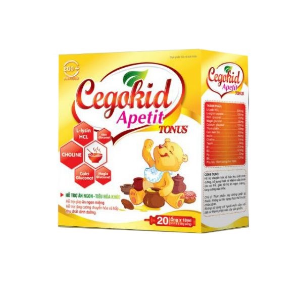 Giới thiệu về Cegokid Apetit Tonus Giới thiệu về Cegokid Apetit Tonus