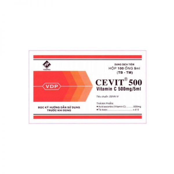 Giới thiệu về Cevit 500 Hộp 100 ống Giới thiệu về Cevit 500 Hộp 100 ống