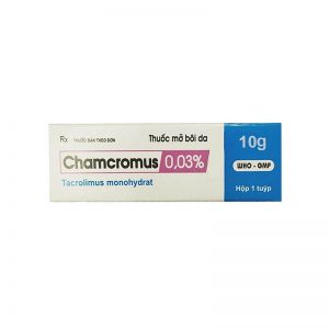 Thuốc CHAMCROMUS 0.03 TUÝP 10G là thuốc gì ?