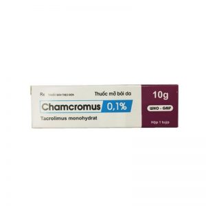 Giới thiệu về CHAMCROMUS 0.1% TUÝP 10G