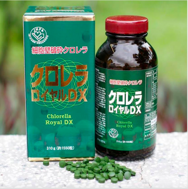 Quy cách đóng gói Chlorella Royal DX Quy cách đóng gói Chlorella Royal DX