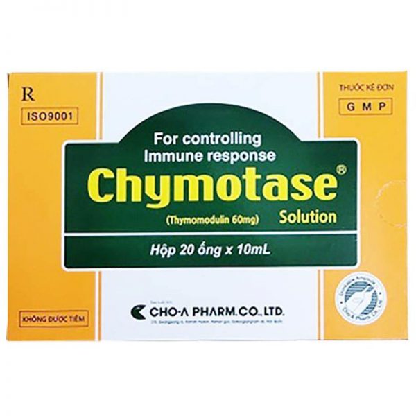 Thuốc Chymotase Amp.60 mg là thuốc gì? Thuốc Chymotase Amp.60 mg là thuốc gì?
